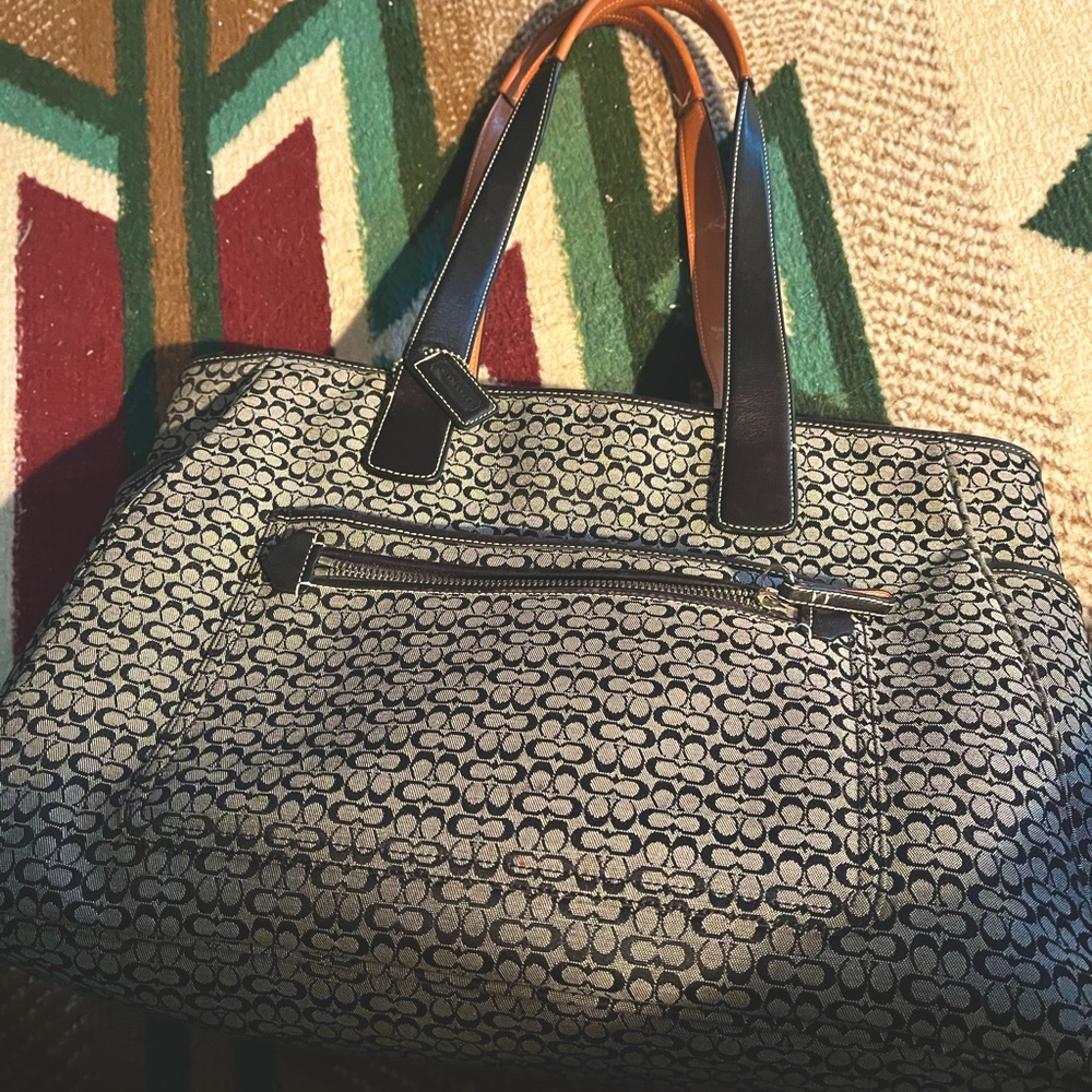 Coach diaper bag